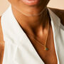 Genuine Birthstone Gold Plated Charm Pendants And Necklaces, thumbnail 4 of 11