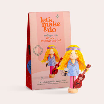 Make Your Own Popstar And Music Stage Creative Craft Set, 7 of 10