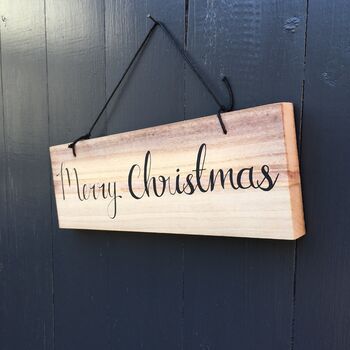 Merry Christmas Sign, 2 of 2