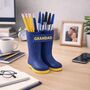 Personalised Welly Boot Pen Holder, thumbnail 2 of 6