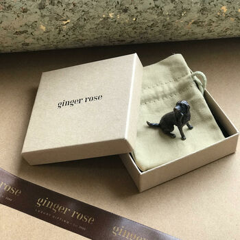 Miniature Bronze Spaniel Sculpture 8th Anniversary Gift, 8 of 12