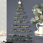 Nordic Forest Wall Hanging Christmas Tree Ladder, thumbnail 1 of 6