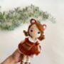 Handmade Crochet Fox Doll For Kids, thumbnail 8 of 10