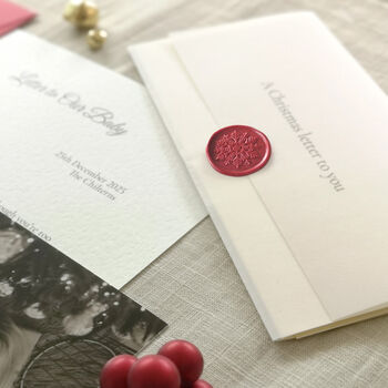 A Letter To Our Baby First Christmas Keepsake, 12 of 12