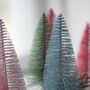 Festive Christmas Bottle Brush Trees Four Ass Colours, thumbnail 5 of 5