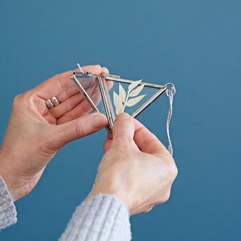 Mini Triangular Hanging Photo Frame, 4 of 12