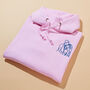 Embroidered Outline From Photo Unisex Hoodie, thumbnail 9 of 12