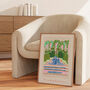 The Alnwick Garden Art Print Northumberland Poster, thumbnail 1 of 5