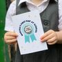 First Day At School 'Today I Am' Pin Badge Card, thumbnail 3 of 12