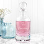 Personalised Icon Gin Decanter, thumbnail 1 of 12