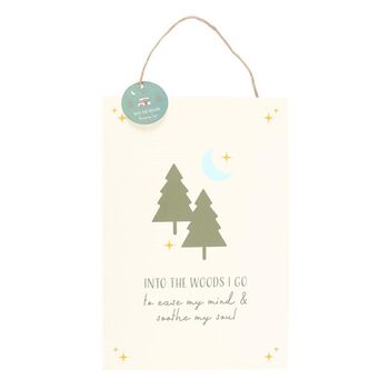 Into The Woods Hanging Sign, 3 of 4