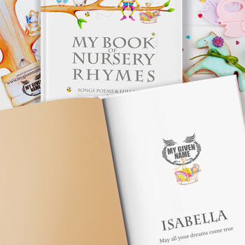Nursery Rhymes And Personalised Poems Book, 4 of 12