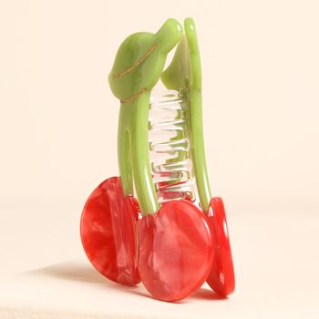 Large Red Cherry Hair Clip, 2 of 2