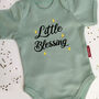 Personalised Little Blessing Babygrow, thumbnail 1 of 6