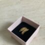 Adjustable 18 K Gold Plated Vine Leaf Ring, thumbnail 2 of 9