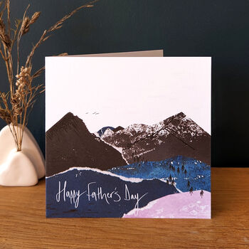 Mountains Fathers Day Card, 5 of 11