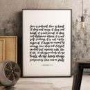 Love Is Patient Calligraphy Block Wedding Print By Izzy & Pop ...