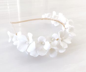 Floral Bridal Headband, 2 of 5