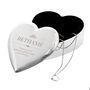 Personalised Elegant Crown Heart Trinket Box And Sterling Silver Necklace, thumbnail 5 of 5