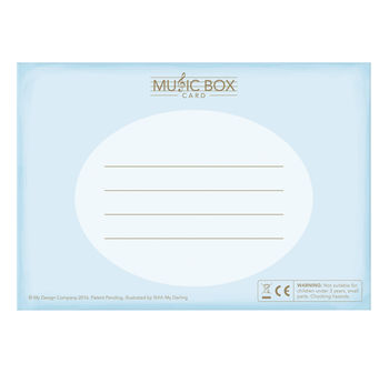 It's A Boy Music Box Card, 5 of 5