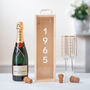 Personalised 60th Birthday Bottle Gift Box, thumbnail 2 of 9