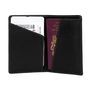Personalised Leather Passport Cover In Ebony Black, thumbnail 3 of 6
