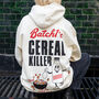 Cereal Killer Unisex Graphic Hoodie In Vanilla, thumbnail 3 of 6