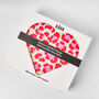 Heart Shaped Tin In Swedish Design Filled With Swedish Candy Kram, thumbnail 2 of 11