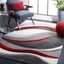 Akia Abstract Area Rug, thumbnail 1 of 7