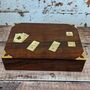 Wooden Multi Mixed Game Set Domino Dice Playing Cards, thumbnail 6 of 7