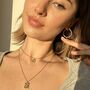 Dainty Coin Pendant Necklace, thumbnail 1 of 4