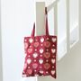 Sacred Heart Print Tote Bag, thumbnail 1 of 2