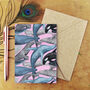 Pod Of Whales Greeting Card, thumbnail 1 of 4