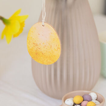 Personalised Leather Easter Egg Decoration, 8 of 8
