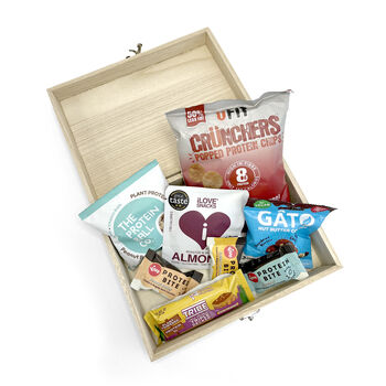 Personalised Special Delivery Protein Vegan Snacks Box, 10 of 12