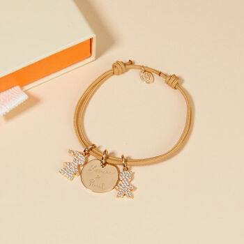 Personalised Pavé Crystal Mummy Bracelet, 4 of 6