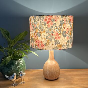 Ennerdale Summer Floral Drum Lampshades, 3 of 9