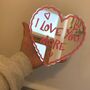 I Love You More Heart Shaped Mirror, thumbnail 3 of 9
