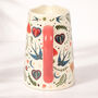 Spring Time Swallow Flower Vase Jug Gift For Mum, thumbnail 6 of 6
