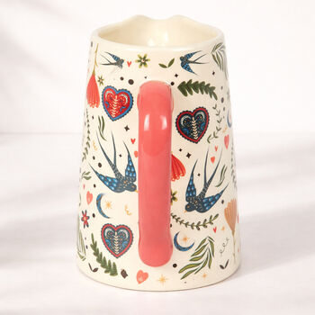 Spring Time Swallow Flower Vase Jug Gift For Mum, 6 of 6