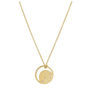 Gold Vermeil Necklace With White Topaz, thumbnail 2 of 5