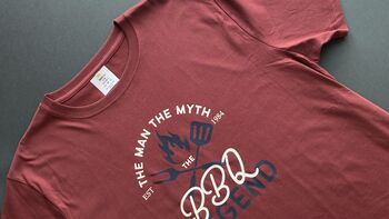 The Man The Myth BBQ Legend T Shirt, 4 of 4