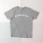 'Exhausted' Men's T Shirt, thumbnail 2 of 4