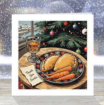 Pasty For Santa, A Cornish Christmas Card, 3 of 7
