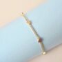 Dainty Heart Chain Bracelet, thumbnail 3 of 5