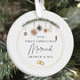 Personalised Ornament With Names For Newlyweds, thumbnail 1 of 7
