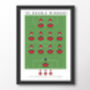 Manchester United '94 Double Winners Poster, thumbnail 8 of 8