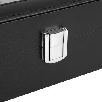 12 Slots Grey Lining Watch Display Storage Box Case, 8 of 9