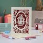 New Home Papercut Card, thumbnail 2 of 6
