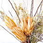 Dried Oat And Ruscus Bouquet With Proteas, thumbnail 5 of 5